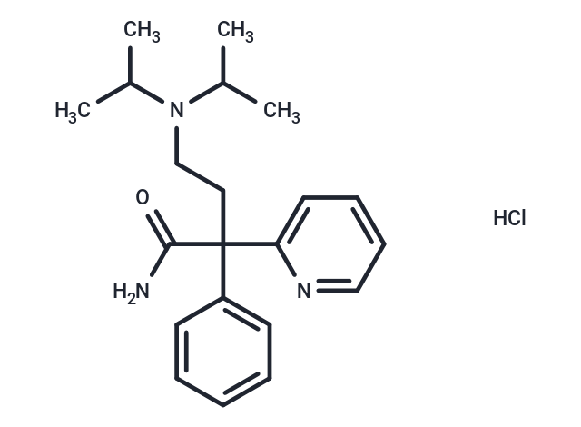 化合物 Disopyramide HCl,Disopyramide HCl