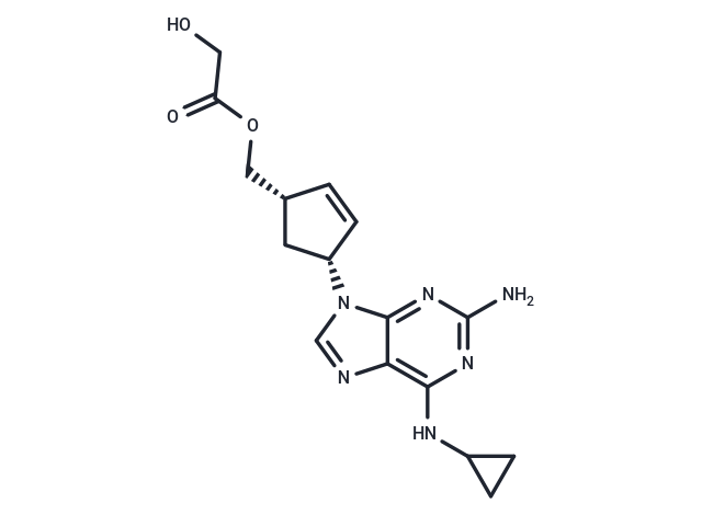 化合物 Abacavir hydroxyacetate,Abacavir hydroxyacetate