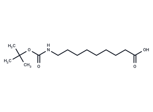 化合物 9-(Boc-amino)nonanoic Acid,9-(Boc-amino)nonanoic Acid