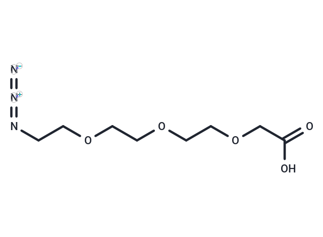 化合物 N3-PEG3-CH2COOH,N3-PEG3-CH2COOH