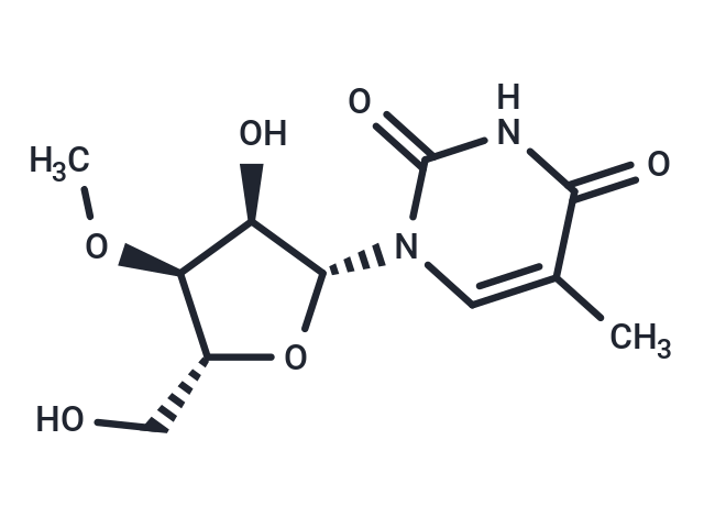 化合物 3’-O-Methyl-5-methyluridine,3’-O-Methyl-5-methyluridine