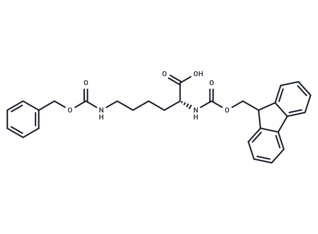 化合物 (R)-2-((((9H-Fluoren-9-yl)methoxy)carbonyl)amino)-6-(((benzyloxy)carbonyl)amino)hexanoic acid,FMOC-D-LYS(Z)-OH