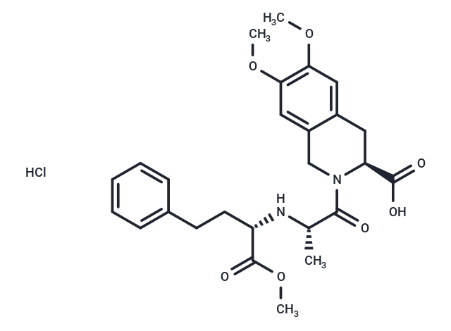 化合物 Moexipril methyl ester,Moexipril methyl ester