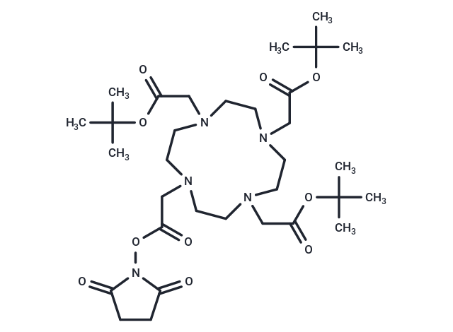 DOTA-tris(tBu)ester NHS ester,DOTA-tris(tBu)ester NHS ester