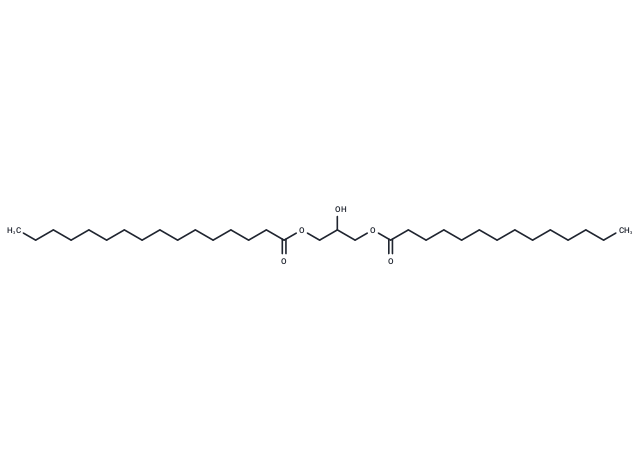 化合物 1-Myristoyl-3-Palmitoyl-rac-glycerol,1-Myristoyl-3-Palmitoyl-rac-glycerol