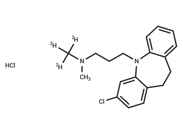 化合物 Clomipramine D3 hydrochloride,Clomipramine D3 hydrochloride