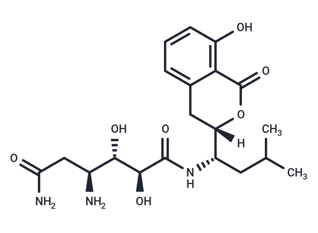 化合物 Amicoumacin A,Amicoumacin A