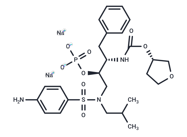 化合物 Fosamprenavir sodium,Fosamprenavir sodium