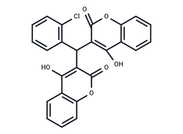 3,3'-((2-Chlorophenyl)methylene)bis(4-hydroxy-2H-chromen-2-one),3,3'-((2-Chlorophenyl)methylene)bis(4-hydroxy-2H-chromen-2-one)