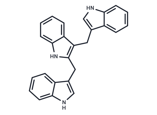 2,3-Bis(3-indolylmethyl)indole,2,3-Bis(3-indolylmethyl)indole