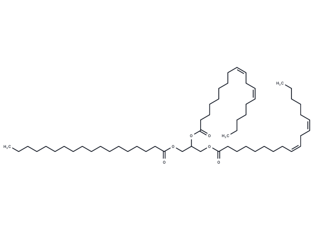 化合物 1,2-Dilinoleoyl-3-Stearoyl-rac-glycerol,1,2-Dilinoleoyl-3-Stearoyl-rac-glycerol