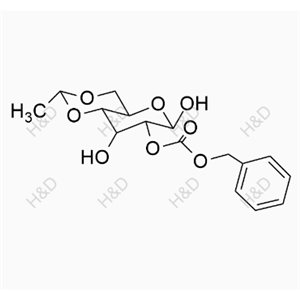 依托泊苷雜質(zhì)4,benzyl ((2R,4aR,6R,7R,8R,8aS)-6,8-dihydroxy-2-methylhexahydropyrano[3,2-d][1,3]dioxin-7-yl) carbonate