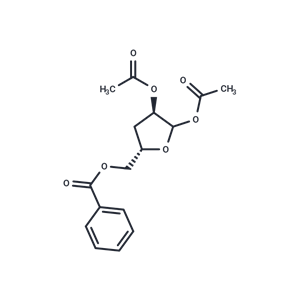 化合物 5-O-Benzoyl-1’,2’-O-diacetyl-3’-deoxy-D-ribofuranose|TNU0748|TargetMol