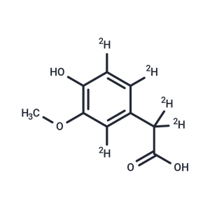 化合物 Homovanillic acid-d5|TMIH-0262|TargetMol