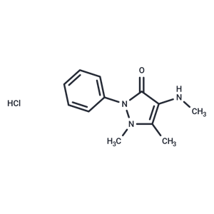 化合物 4-Methylamino antipyrine hydrochloride|T10152L|TargetMol