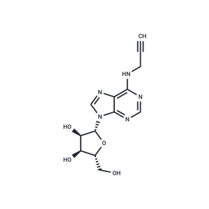 化合物 N6-(2-Propynyl)adenosine|TNU0341|TargetMol