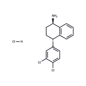 化合物 (1S,4R)-N-Desmethyl Sertraline Hydrochloride|T9395|TargetMol