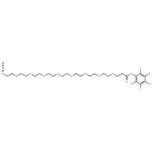 化合物 Azido-PEG8-PFP ester|T14480|TargetMol