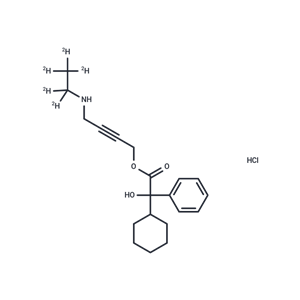 化合物 N-Desethyl Oxybutynin-d5 hydrochloride|T12144|TargetMol