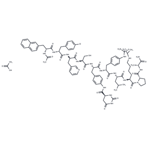 化合物Degarelix acetate,Degarelix acetate(214766-78-6 free base)