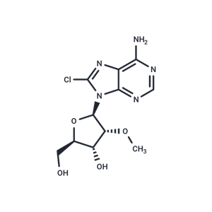 化合物 8-Chloro-2’-O-methyl ? adenosine|TNU0587|TargetMol