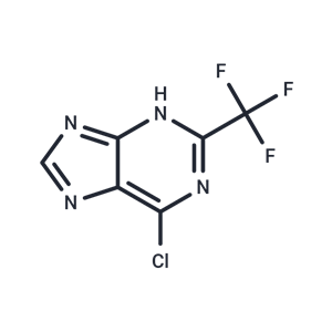 化合物 6-Chloro-2-(trifluoromethyl)-9H-purine|TNU1104|TargetMol