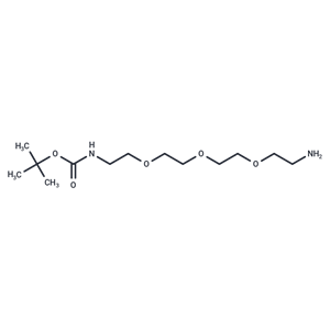 化合物 NH2-PEG3-C2-NH-Boc|T7762|TargetMol