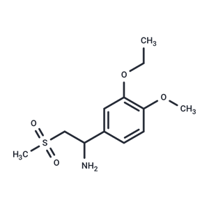 化合物 1-(3-Ethoxy-4-methoxyphenyl)-2-(methylsulfonyl)ethanamine|T66606|TargetMol