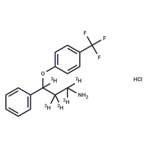 化合物 Norfluoxetine-d5 HCl|T71302|TargetMol