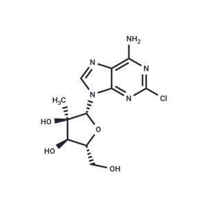 化合物 2-Chloro-2’-C-methyladenosine|TNU0098|TargetMol