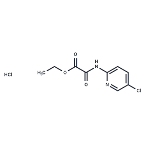 化合物 Ethyl 2-((5-chloropyridin-2-yl)amino)-2-oxoacetate hydrochloride|T66601|TargetMol