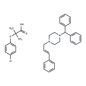 化合物 Cinnarizine clofibrate|T69012|TargetMol