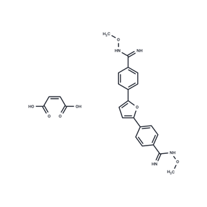 化合物 Pafuramidine maleate|T24587|TargetMol