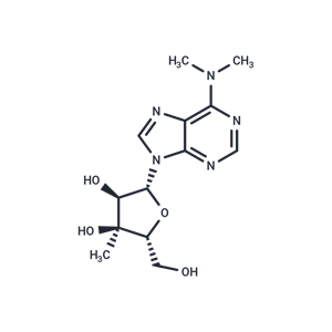 化合物 N6,N6-Dimethyl-3’-beta-C-methyl- ?adenosine|TNU0378|TargetMol