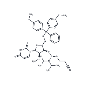 化合物 2’-O-Me-2-thio-U-3’-phos phoramidite|TNU1304|TargetMol