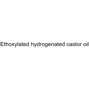 聚氧乙烯氫化蓖麻油,Ethoxylated hydrogenated castor oil