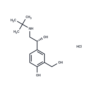 化合物 Levosalbutamol Hydrochloride|T1139L|TargetMol