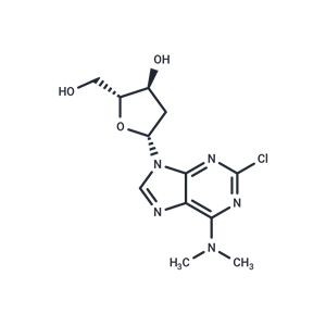 化合物 2-Chloro-N6,N6-dimethyl-2’-deoxyadenosine|TNU1583|TargetMol