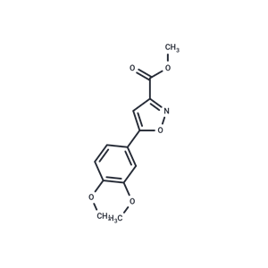 異惡唑-3-羧酸,5-(3,4-二甲氧苯基)-,甲酯|T8911|TargetMol