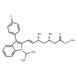 化合物 Fluvastatin Methyl Ester|T21042|TargetMol