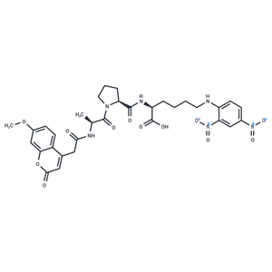 Mca-Ala-Pro-Lys(Dnp)-OH,Mca-Ala-Pro-Lys(Dnp)-OH