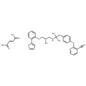 化合物 Lubabegron fumarate|T69306|TargetMol