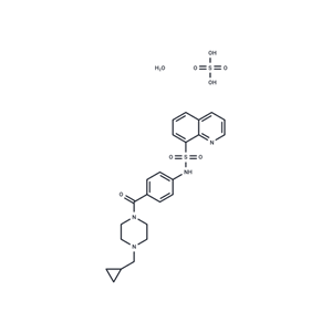 化合物 Mitapivat sulfate|T69865|TargetMol