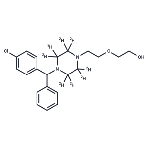 化合物 Hydroxyzine D8|T11592|TargetMol