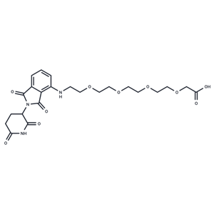 化合物Pomalidomide-PEG4-C-COOH|T17325|TargetMol