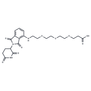 化合物Pomalidomide-PEG3-CO2H|T40023|TargetMol