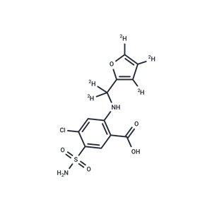 化合物 Furosemide-d5|TMIH-0248|TargetMol