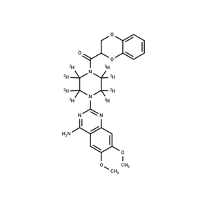 化合物 Doxazosin D8|T19297|TargetMol