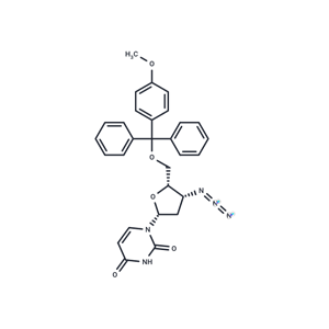 化合物 3’-beta-Azido-2’,3’-dideoxy-5’-O-(4-methoxytrityl)uridine|TNU0926|TargetMol