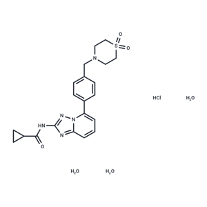 化合物 Filgotinib HCl hydrate|T70472|TargetMol